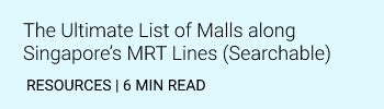 Malls along MRT lines
